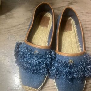 TORY BURCH BLUE DENIM